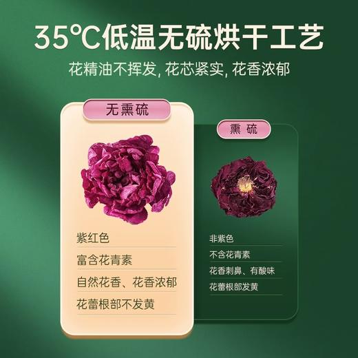 【芊芳源】玫瑰花冠25g四季常备 细心呵护 自然花香 解郁舒心 商品图3