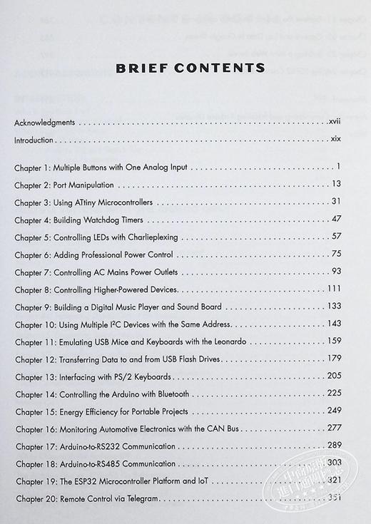 【中商原版】Arduino for Arduinians 英文原版 John Boxall 计算机与数据 计算机类相关书籍 科学百科 信息工程 商品图4