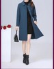 D6193       时尚气质休闲百搭中长款双面羊绒大衣（细节有差异，以实拍为准） 商品缩略图0