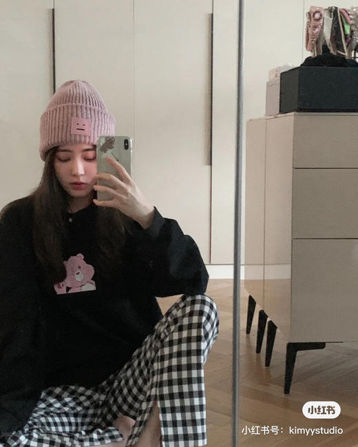 Acne原单帽子 粗针羊毛毛线帽子 男女通用 商品图1