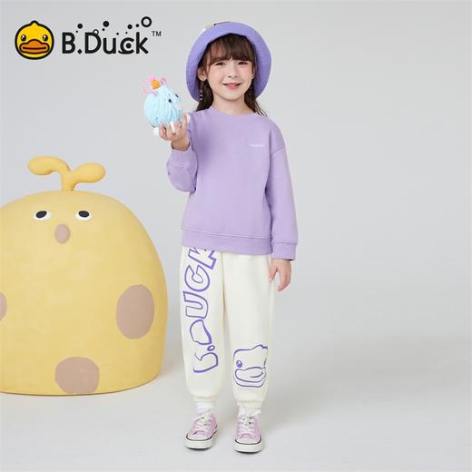 B.DUCK小黄鸭童装春秋针织长裤105-150 BF1563050 商品图3