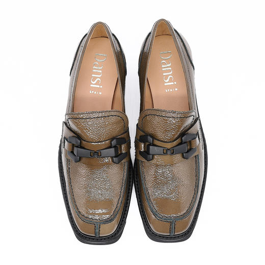 #限时特价#西班牙原产时尚轻便舒适女士时装鞋5760卡其色 商品图5