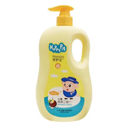 梦舒宝婴儿童椰子洗发水沐浴露500ml 商品图0