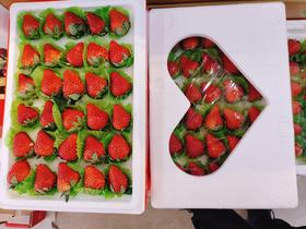 爱心泡沫草莓一箱