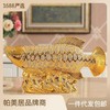 镀金陶瓷金龙鱼摆件批发开业礼创意陶瓷电视柜酒柜工艺品摆设玄关 商品缩略图0