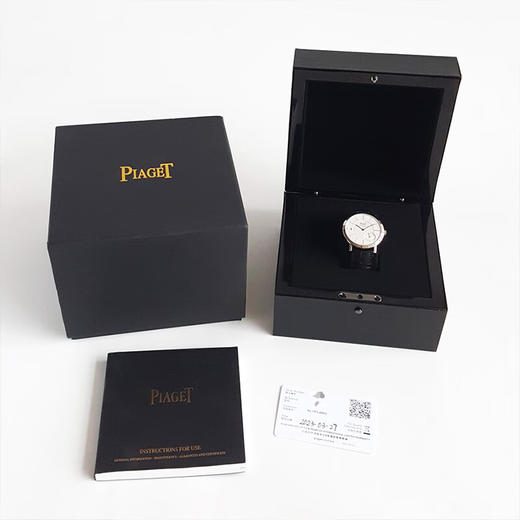 【95新正品】PIAGET 伯爵ALTIPLANO系列18k白金40MM日期显示自动机械机芯（摆陀为珍珠陀）男款G0A38130  220423NJ13 商品图1