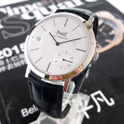 【95新正品】PIAGET 伯爵ALTIPLANO系列18k白金40MM日期显示自动机械机芯（摆陀为珍珠陀）男款G0A38130  220423NJ13 商品图2