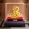 绒沙金祥龙献瑞生肖龙金龙摆件4S店保险公司开门红年会礼品批发 商品缩略图0
