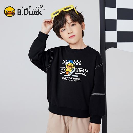 B.DUCK小黄鸭童装春秋圆领卫衣105-150 BF1508071 商品图4