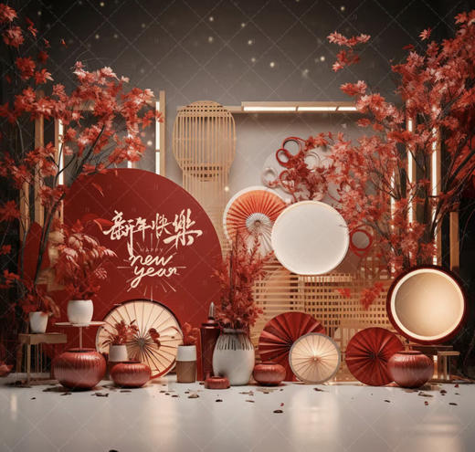 新年美陈布置 商品图0