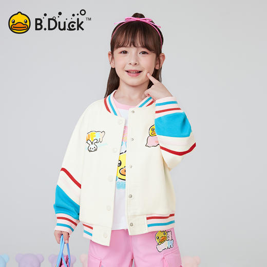 B.DUCK小黄鸭童装春秋针织外套105-150 FF1511082 商品图3
