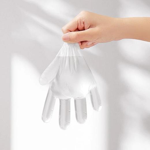 【现货发】家用耐磨一次性手套加厚食品用家务清洁厨房洗碗防水防油独立包装 商品图4