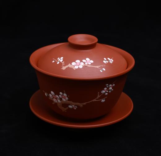 点花盖碗--黄宗贵 商品图0