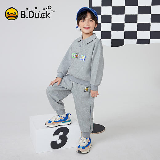 B.DUCK小黄鸭童装春秋长袖套装105-150 BF1581073 商品图2