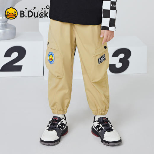 B.DUCK小黄鸭童装春秋休闲长裤105-150 BF1557070 商品图4