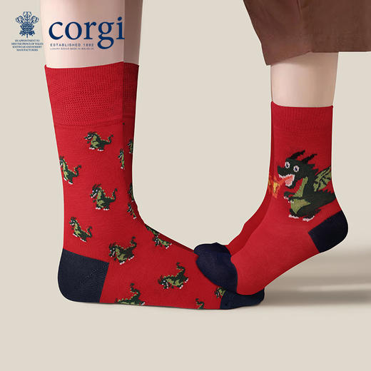 【新年袜】corgi进口龙年亲子袜 商品图2