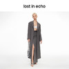 lost in echo2024春季新款设计师品牌背部镂空时髦长款西装外套 商品缩略图4
