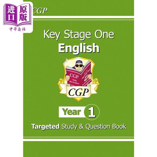 【中商原版】英国CGP KS1 English Targeted Study & Question Book - Year 1 商品图0