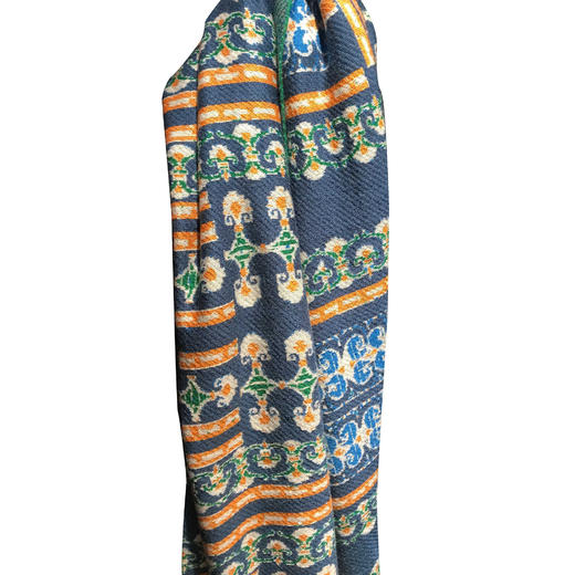 【伯妮斯茵】 163W222-绿色主题围巾--《呼吸枫丹白露自然情怀》 商品图3