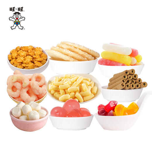 旺旺 零食包522G#24年货节 商品图2