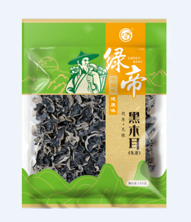 绿帝黑木耳250g