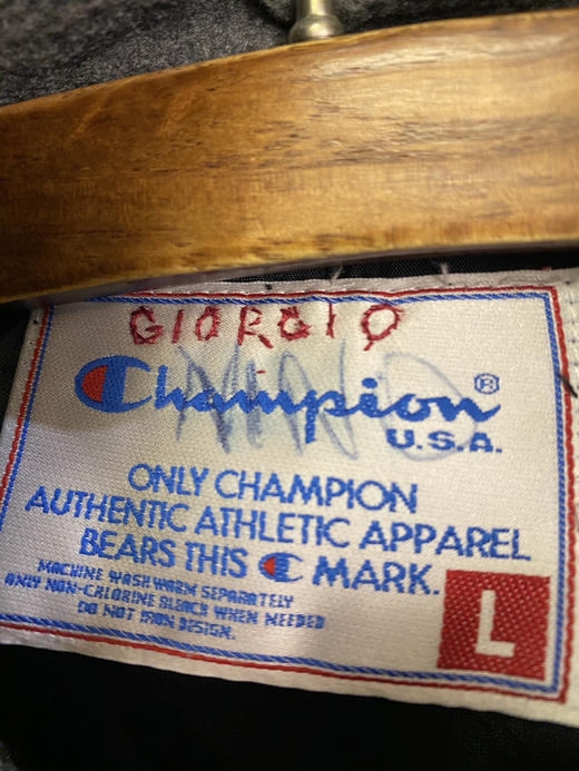 90年代 Vintage Champion 冠军 手球代表队 棉服 夹棉外套_CTJK(L-XL) 商品图2