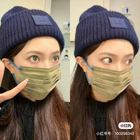 Acne原单帽子 粗针羊毛毛线帽子 男女通用