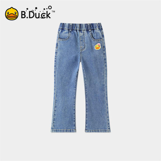 B.DUCK小黄鸭童装春秋牛仔长裤105-150 FF1556050 商品图4