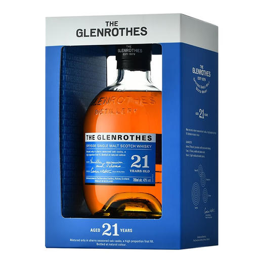 格兰路思21年斯贝塞单一麦芽威士忌700ml*1 商品图4