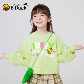B.DUCK小黄鸭童装春秋圆领卫衣105-150 FF1508066