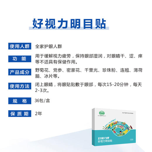 好视力明目贴 商品图2