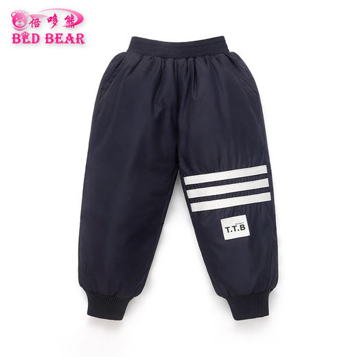 【精选优质白鸭绒 御寒保暖】秋冬潮范新款婴幼童加厚保暖时尚休闲儿童羽绒裤 商品图1
