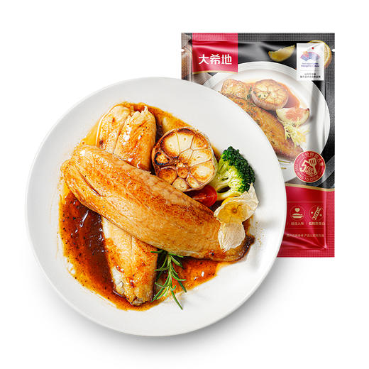 大希地蒜香鲷鱼排100g*20 商品图0