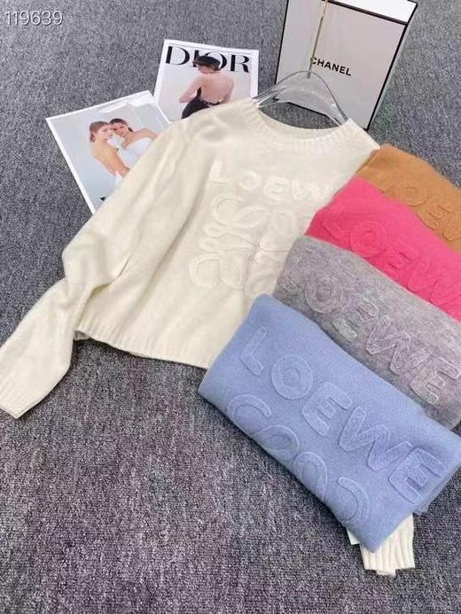 女圆领羊绒毛衣9639 商品图5