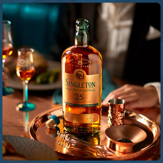 苏格登25年单一麦芽苏格兰威士忌700ml*1 商品图2