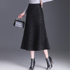 长款通勤时髦亮片修身鱼尾裙，新款高腰简约洋气时尚半身裙MYX-KYL-99683-L 商品缩略图1