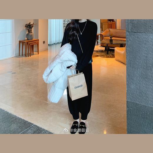 金蘑菇菇【90羊毛 +10羊绒收脚裤、长裤】搭配王！ 商品图3