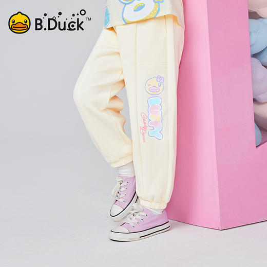 B.DUCK小黄鸭童装春秋针织长裤105-150 FF1563080 商品图2