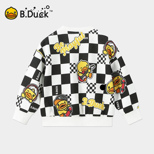B.DUCK小黄鸭童装春秋圆领卫衣105-150 BF1508072 商品图4