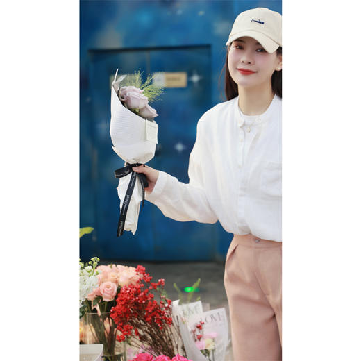 【线上专属】【贺春系列】阔腿裤（23709003B-夏籥） 商品图3