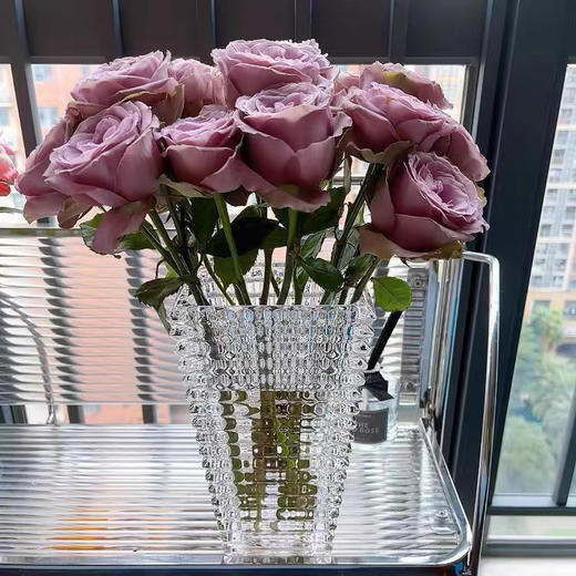 特价：ins风 北欧轻奢璀璨水晶玻璃花瓶15.9（尺寸：长10.5 cm、高18 cm，现货 下单即可到店自提） 商品图10