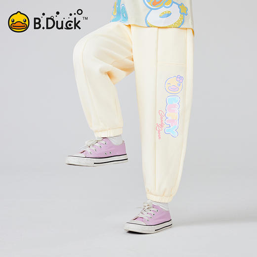B.DUCK小黄鸭童装春秋针织长裤105-150 FF1563080 商品图4