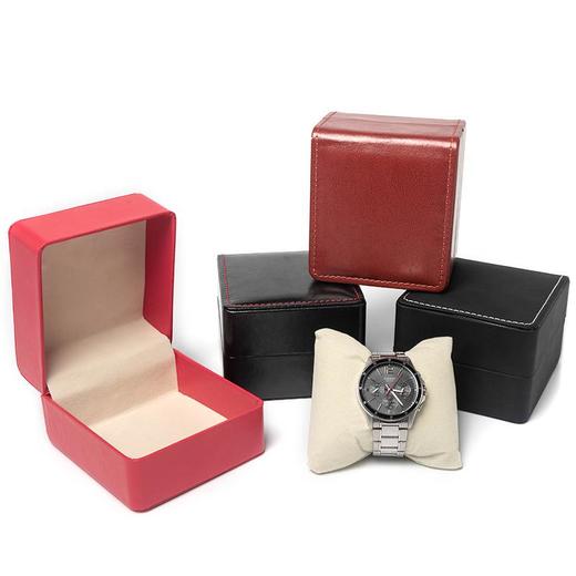 PU皮手表盒商务表盒饰品包装盒机械表收纳盒手表首饰礼盒 商品图2