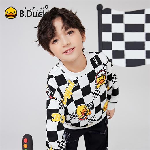B.DUCK小黄鸭童装春秋圆领卫衣105-150 BF1508072 商品图2