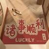 年终大促【室内室外都可用，经得住考验！】新中式家用丝圈地垫，入户门刮泥蹭土脚垫，喜庆易打理可裁剪玄关门垫-QQ 商品缩略图12