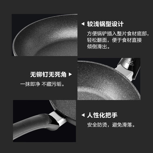 菲仕乐小金刚经典系列不粘锅炒锅24CM 商品图3