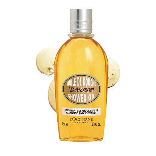 法国欧舒丹甜扁桃紧致沐浴油250ml/117661 全身清洁舒缓保湿温和洁净 商品图0