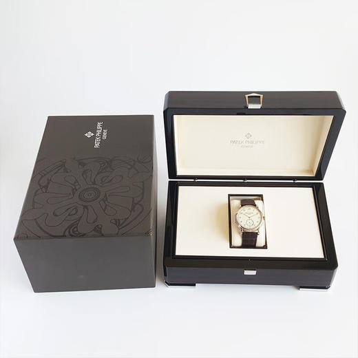 稀缺珍藏【95新正品】PATEK PHILIPPE百达翡丽超级复杂功能时计系列18k白金40mm三问报时自动机械机芯男款5178G-001  120623PM08 商品图1