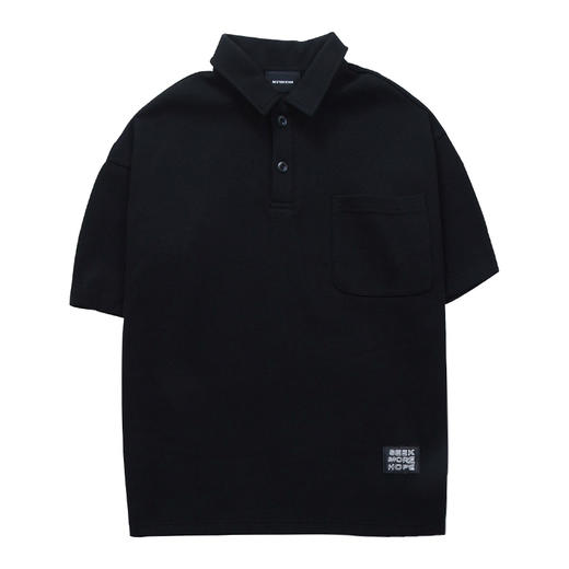 徐太浪短袖t恤男士polo衫夏季美式穿搭痞帅男装高端翻领有领上衣 商品图4