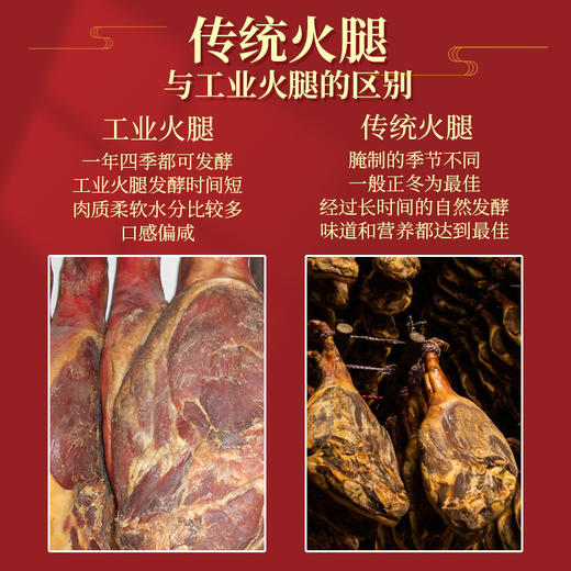 金华火腿塑盒装800克 商品图1